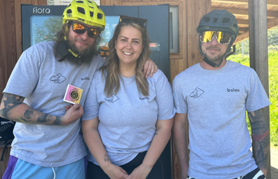 Ein Teil des Trainerteams der Crew26 - Michael Fabian, Alexandra Neuhold und Markus Reiter
