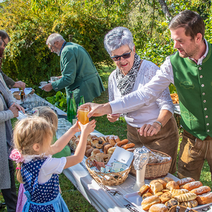 Erntedankfest auf dem Kirchberg von Deutschfeistritz