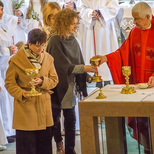 Palmweihe wird zu einem lebendigen Gottesdienst.